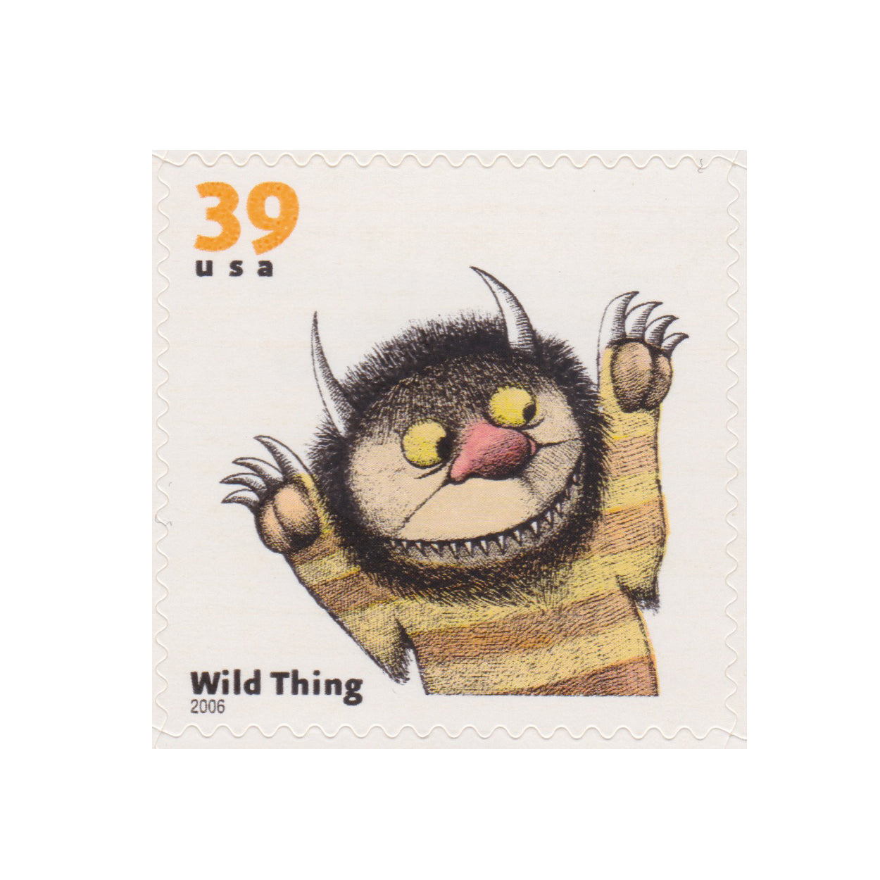 2006 39c Children's Book Series - Wild Thing