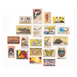 Variety Pack of US Postage Stamps - Orange and Yellow