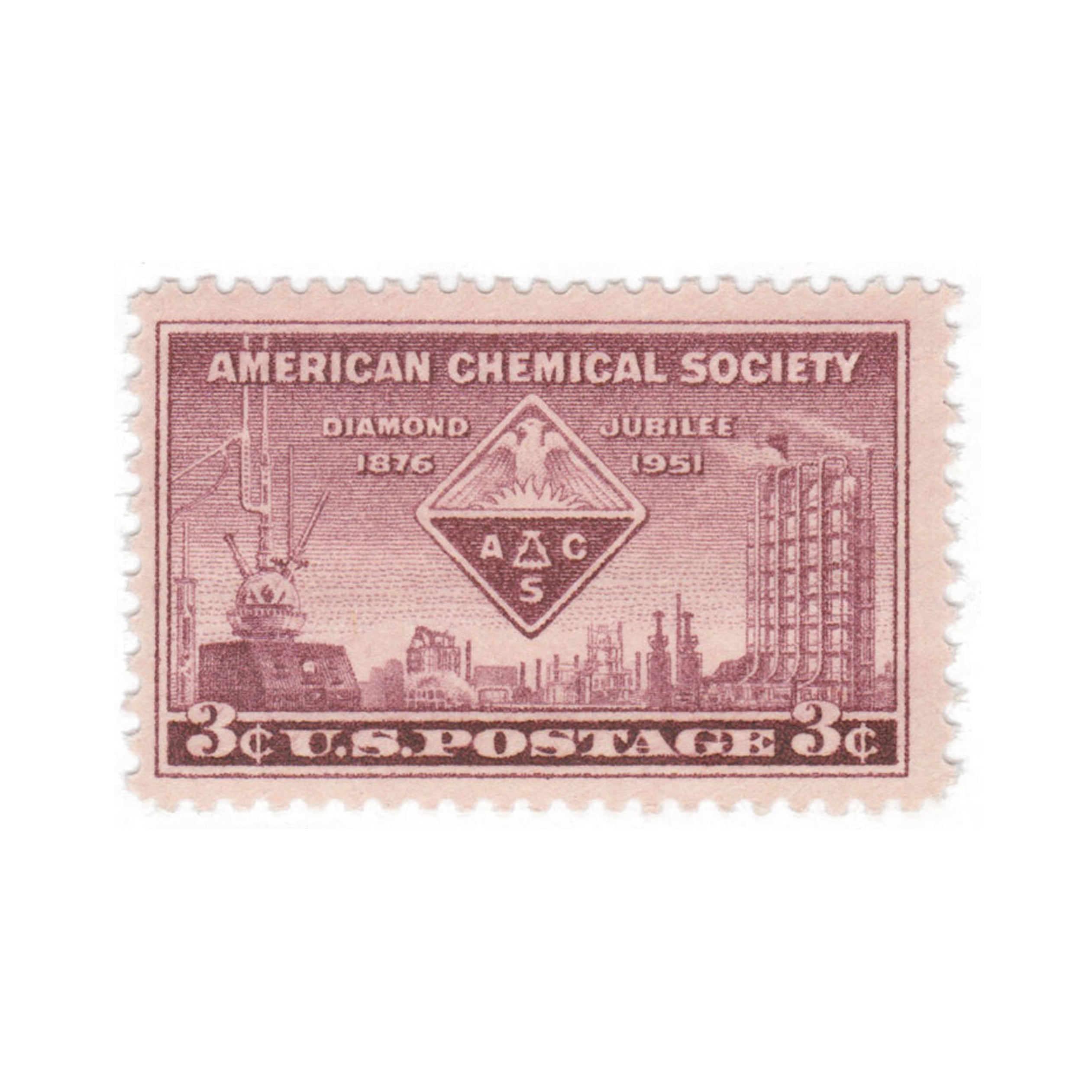 1951 3c American Chemical Society