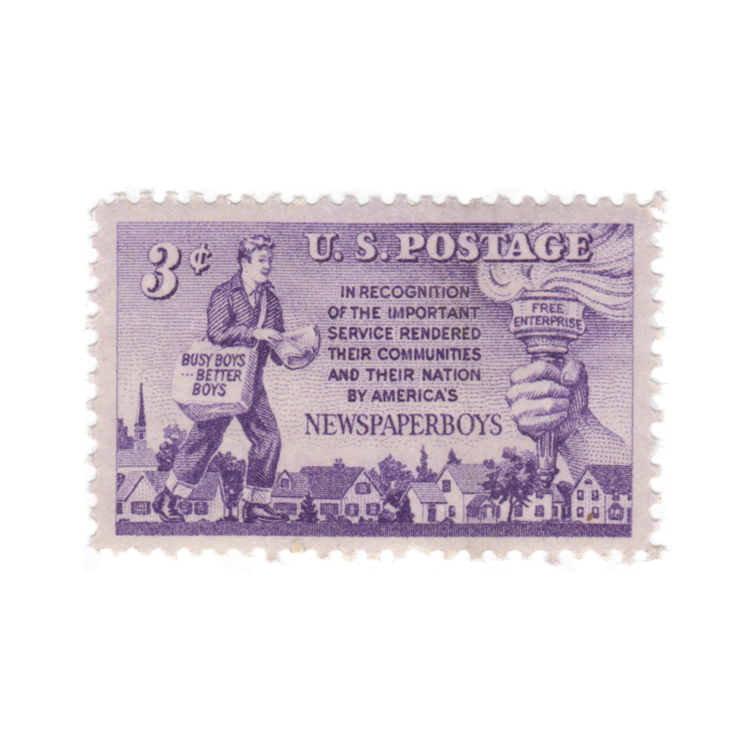 1952 3c Newspaper Boys