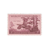 1956 3c Wildlife Conservation - Wild Turkey
