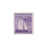 1957 3c Shipbuilding