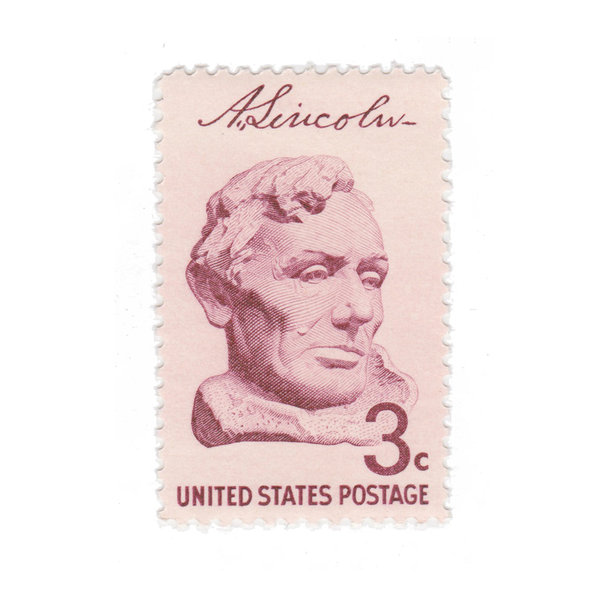 1959 3c Abraham Lincoln