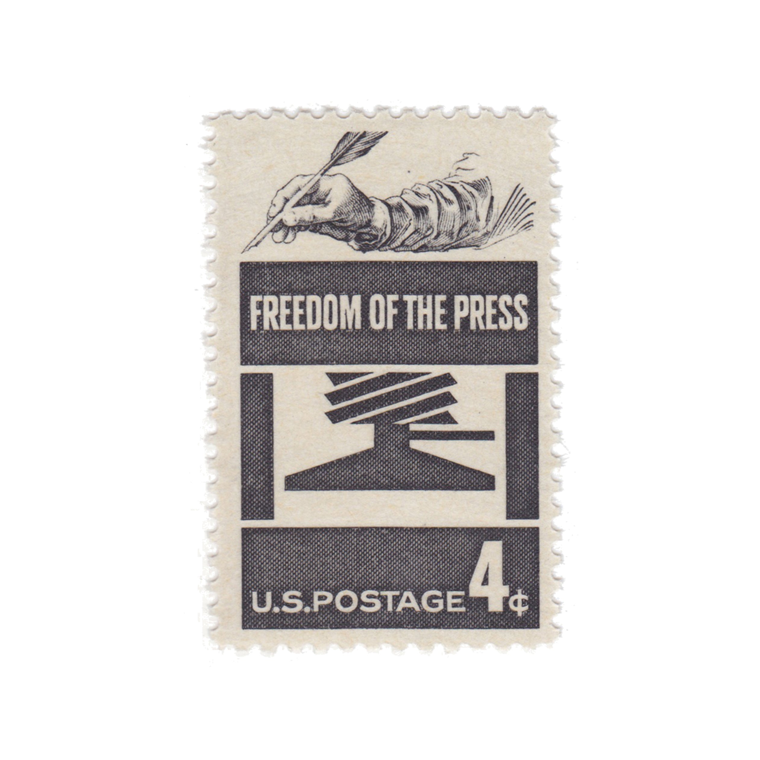 1958 4c Freedom of the Press
