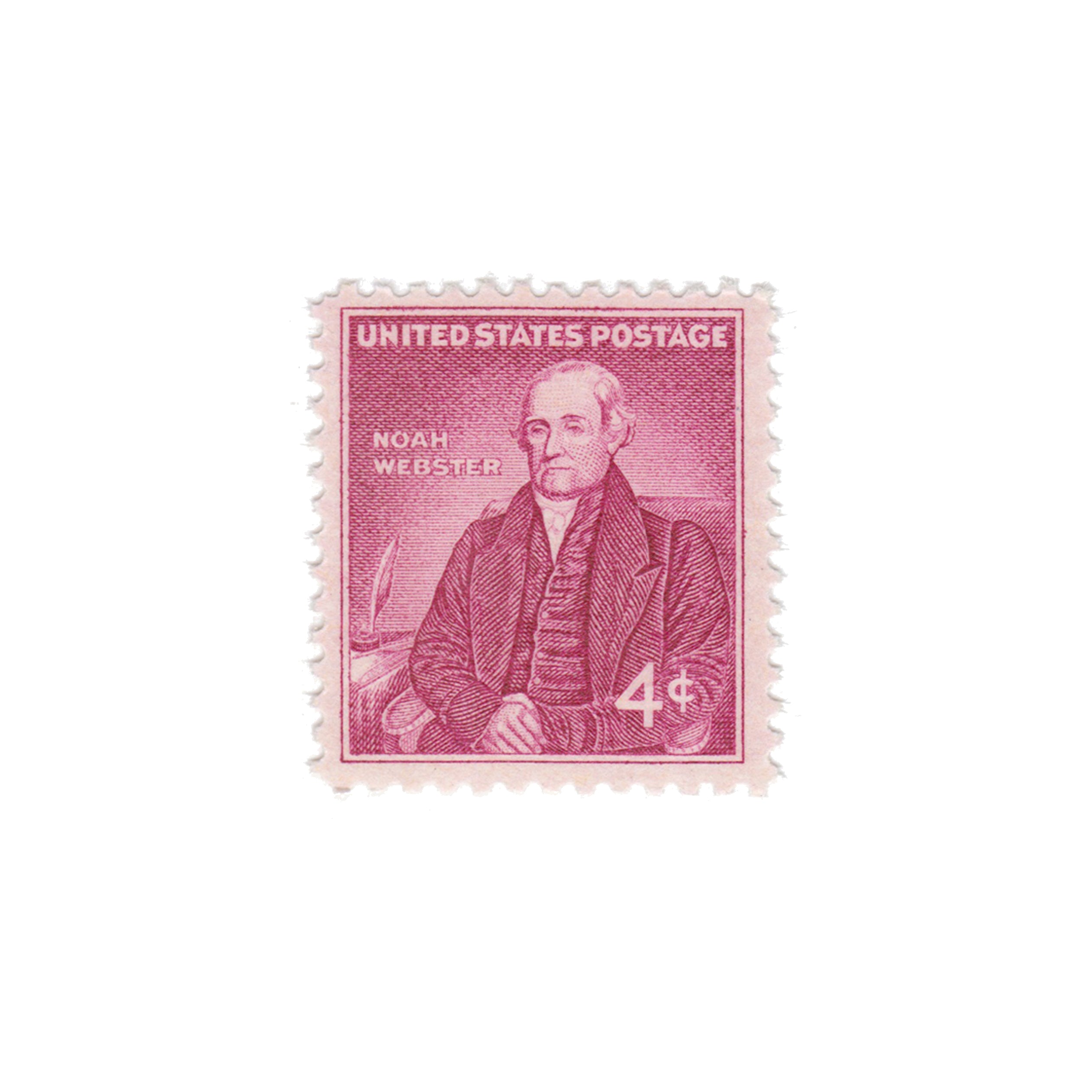 1958 4c Noah Webster