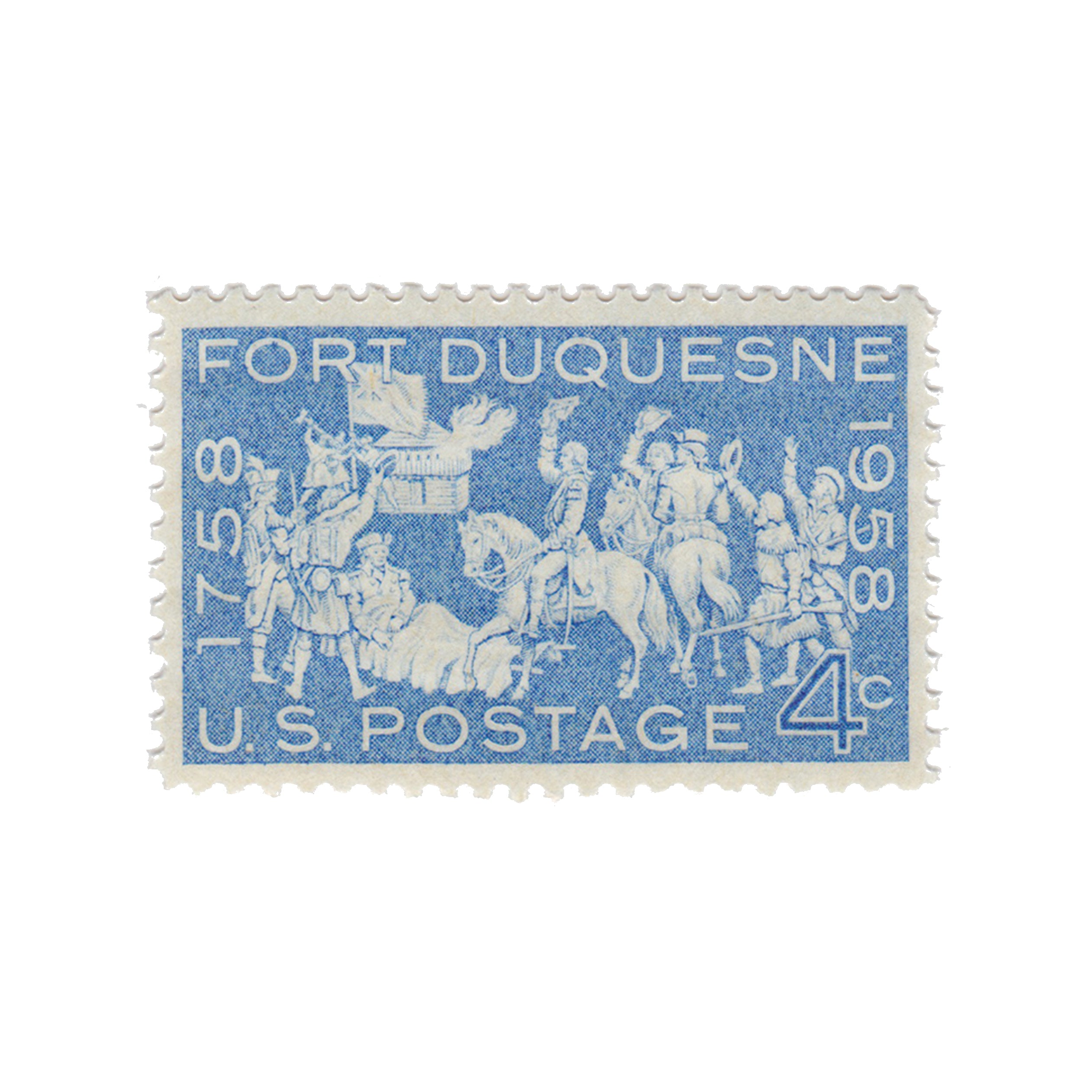 1958 4c Fort Duquesne