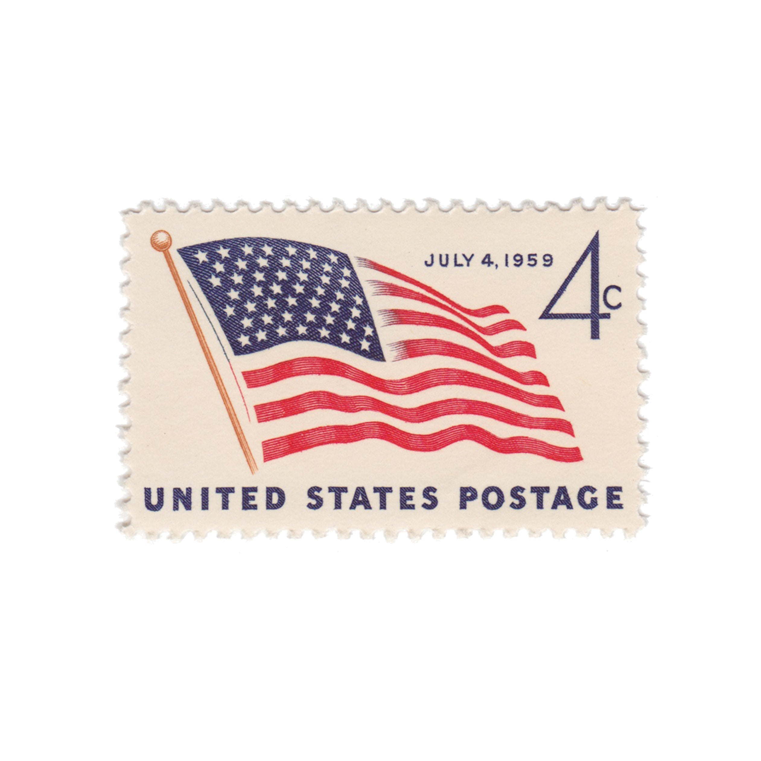 1959 4c Flag
