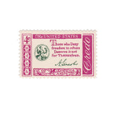 1961 4c Credo Series - Abraham Lincoln