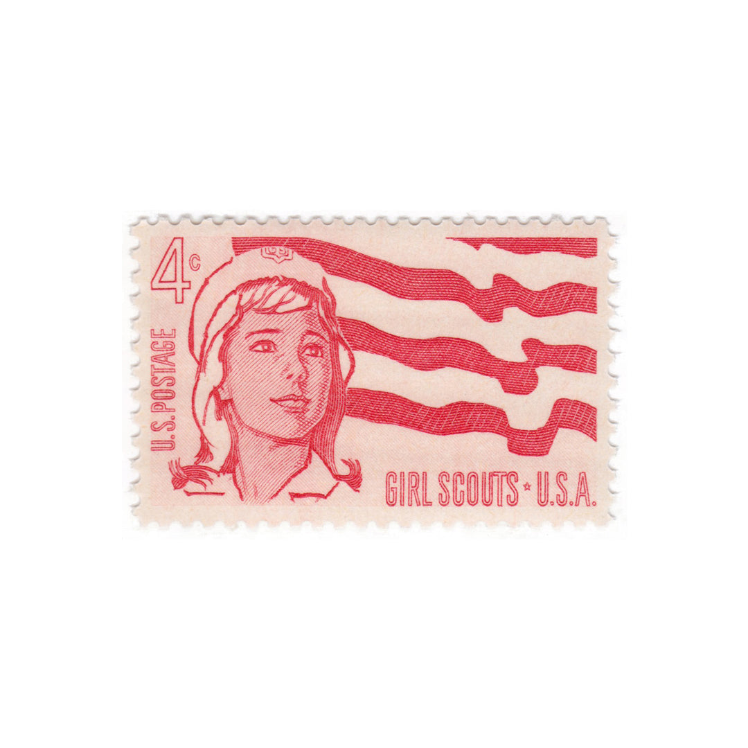 1962 4c Girl Scouts