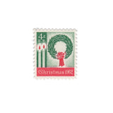 1962 4c Christmas Wreath and Candles