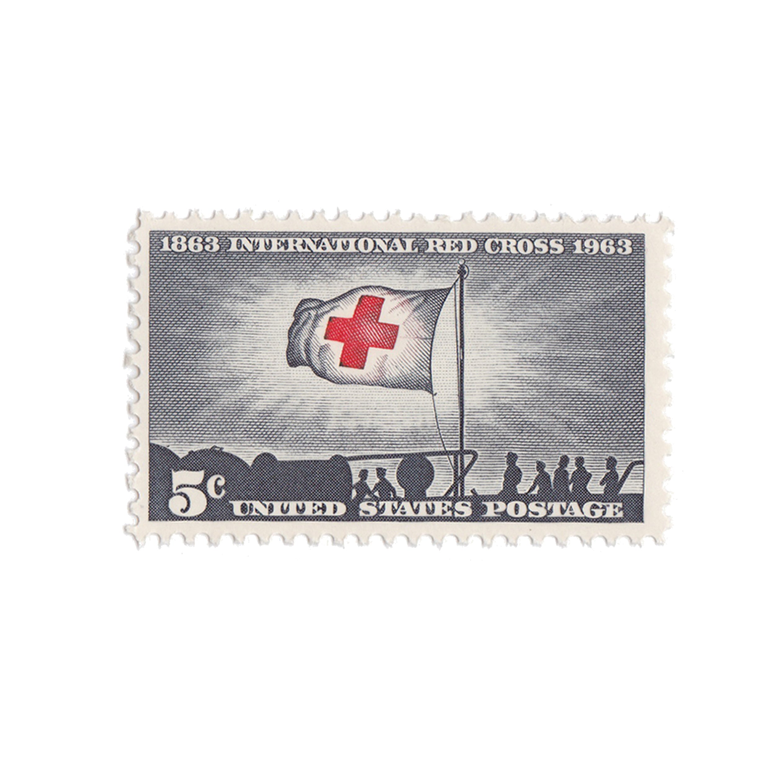 1963 5c Red Cross