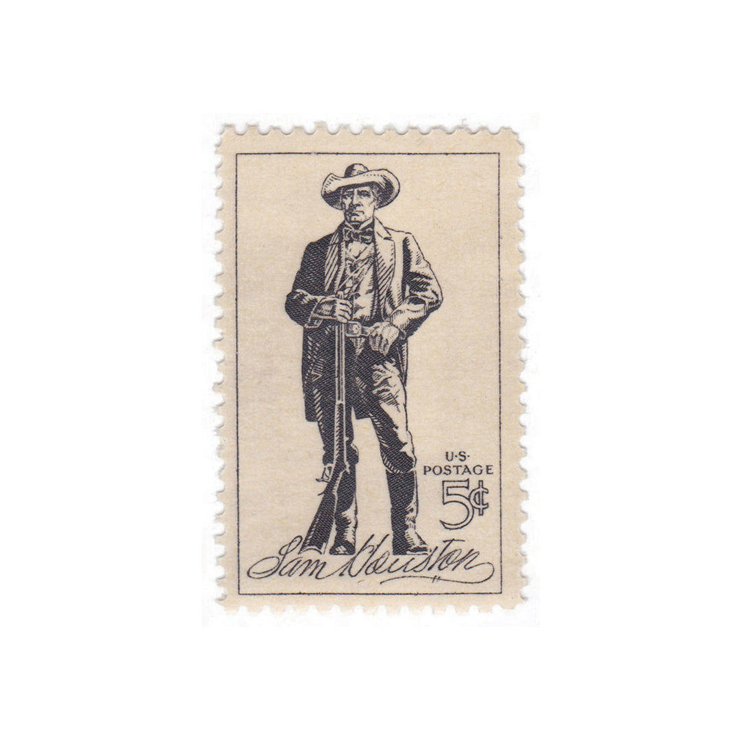 1964 5c Sam Houston