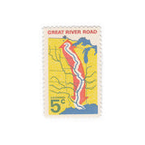 1966 5c Great River Road