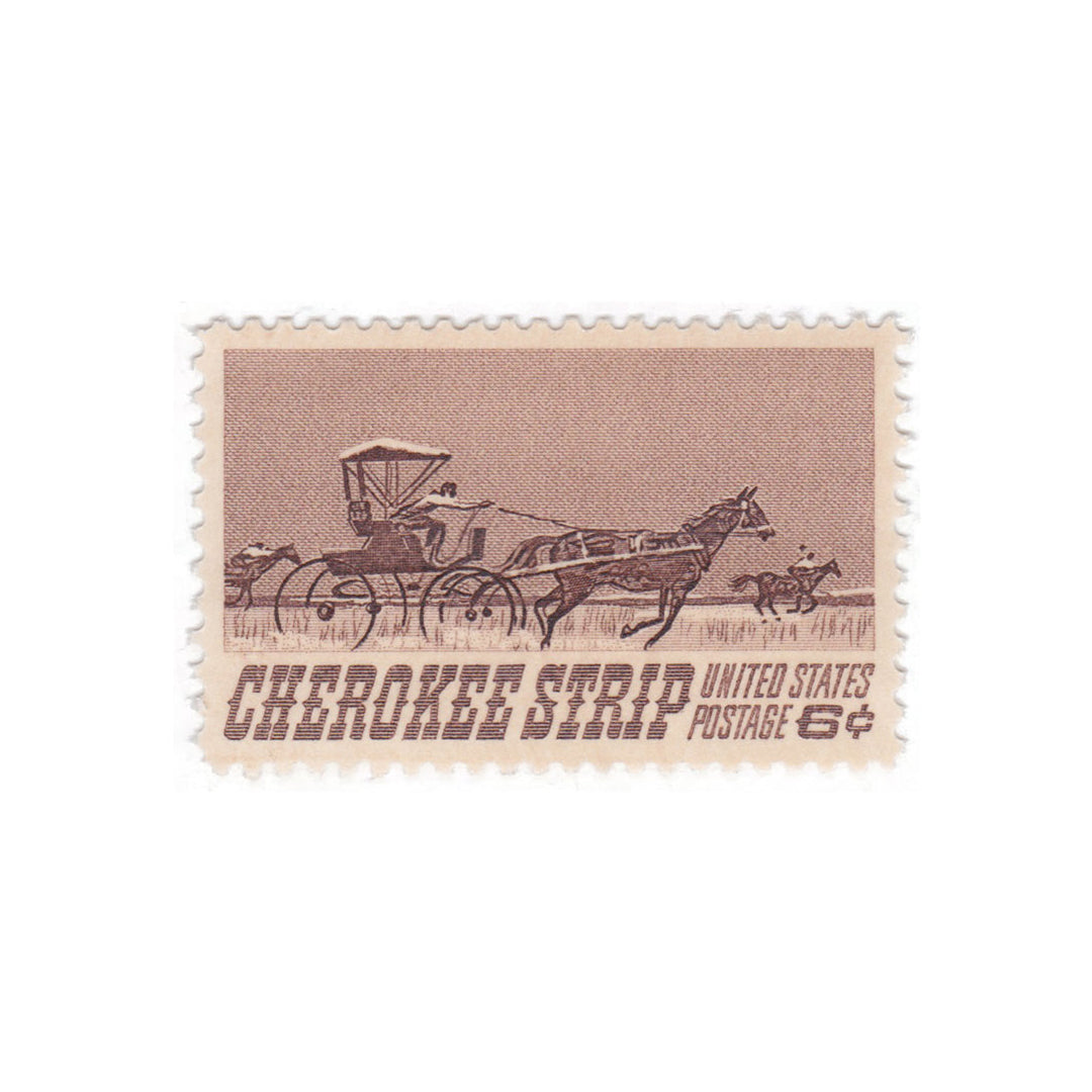 1968 6c Cherokee Strip