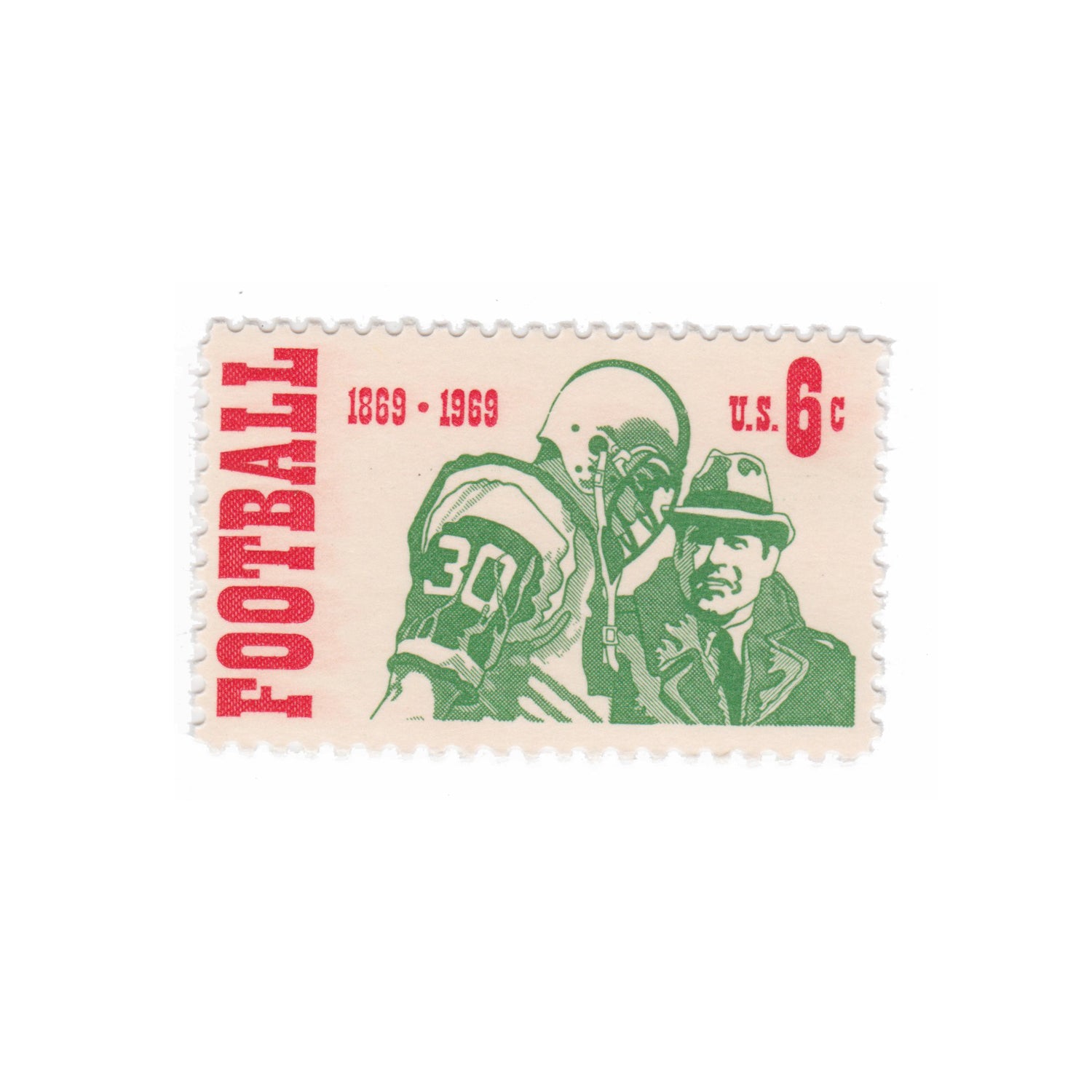 1969 6c College Football