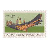 1970 6c Haida Canoe