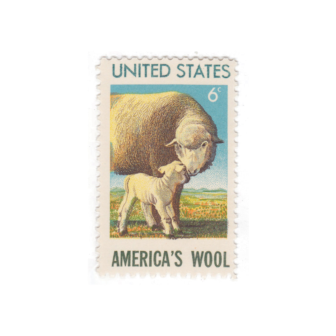1971 6c American's Wool