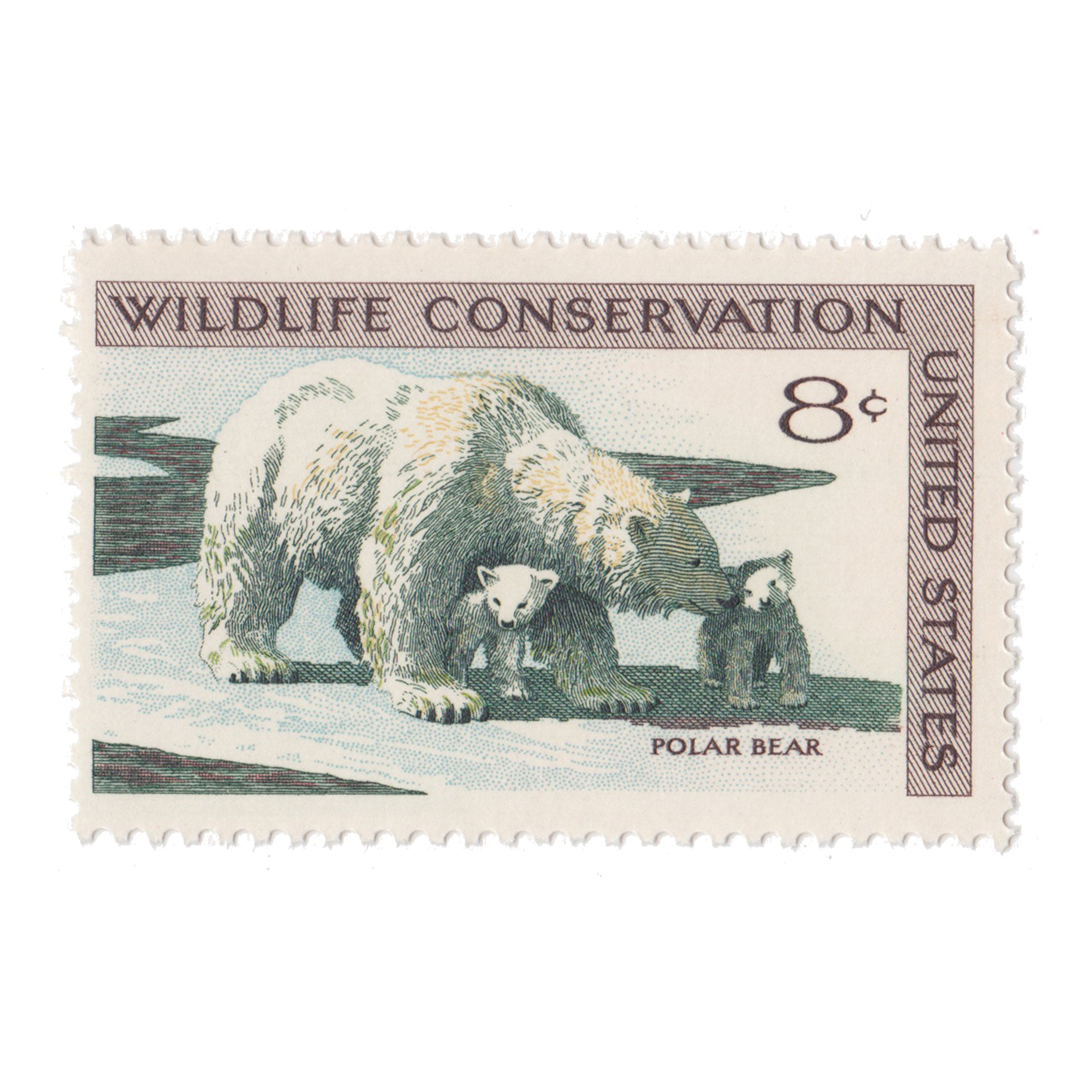 1971 8c Polar Bear