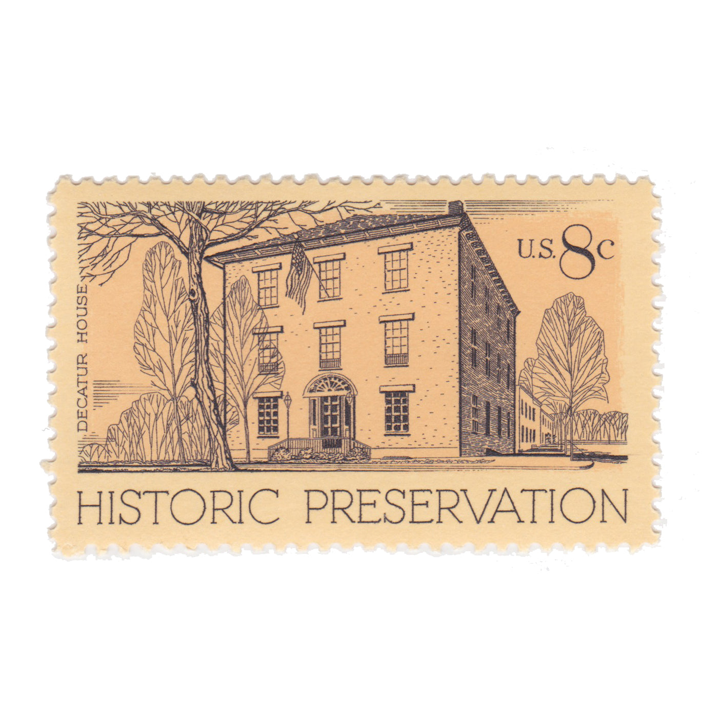 1971 8c Decatur House