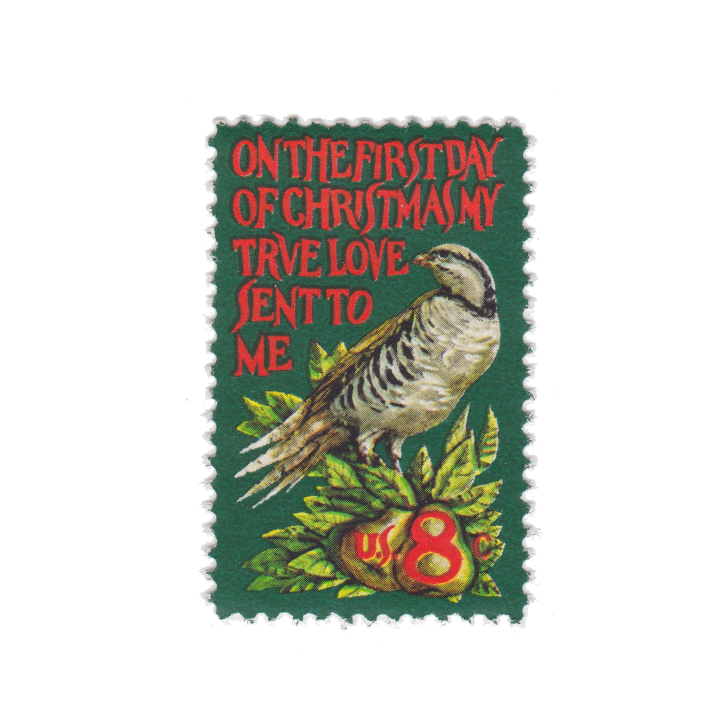 1971 8c Partridge In a Pear Tree
