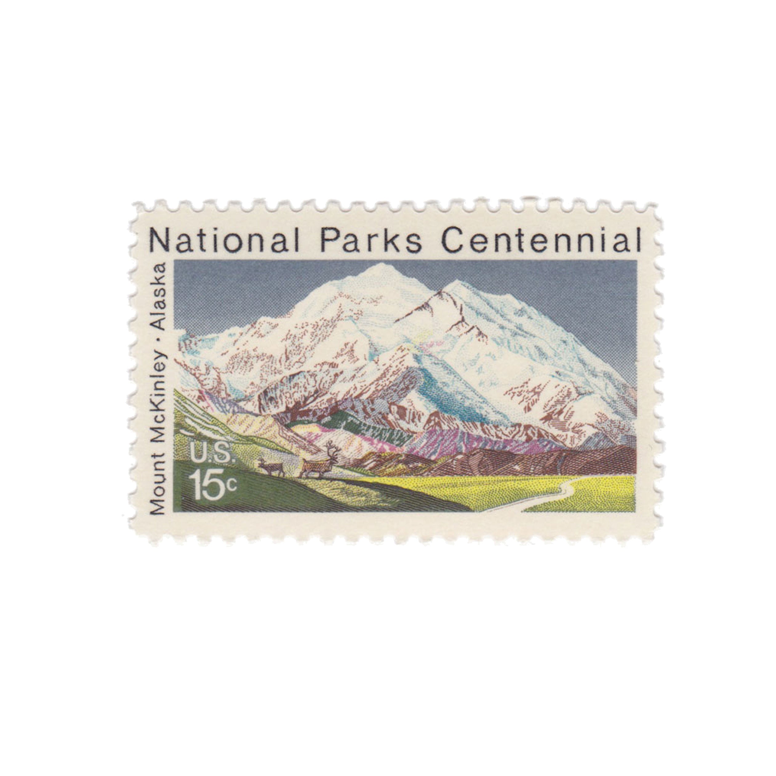 1972 15c National Parks - Mount McKinley