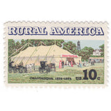 1974 10c Rural America - Chautauqua Tent