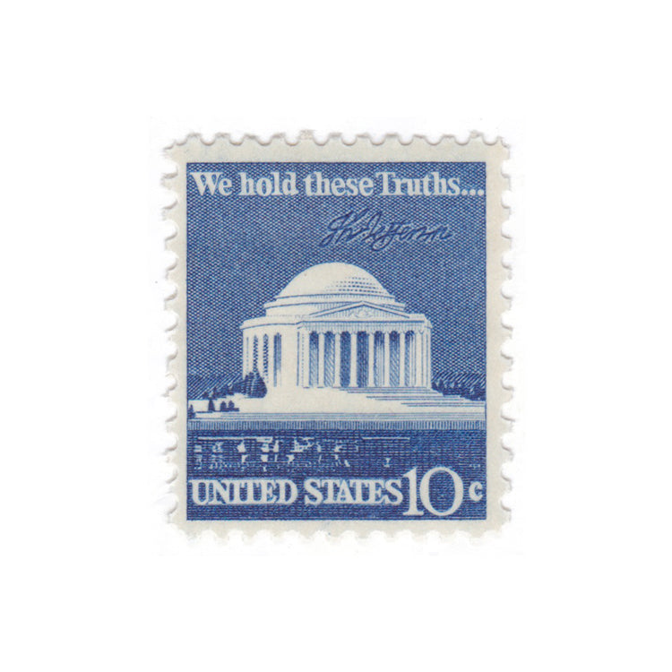 1973 10c Jefferson Memorial