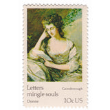 1974 10c Gainsborough - Letters Mingle Souls