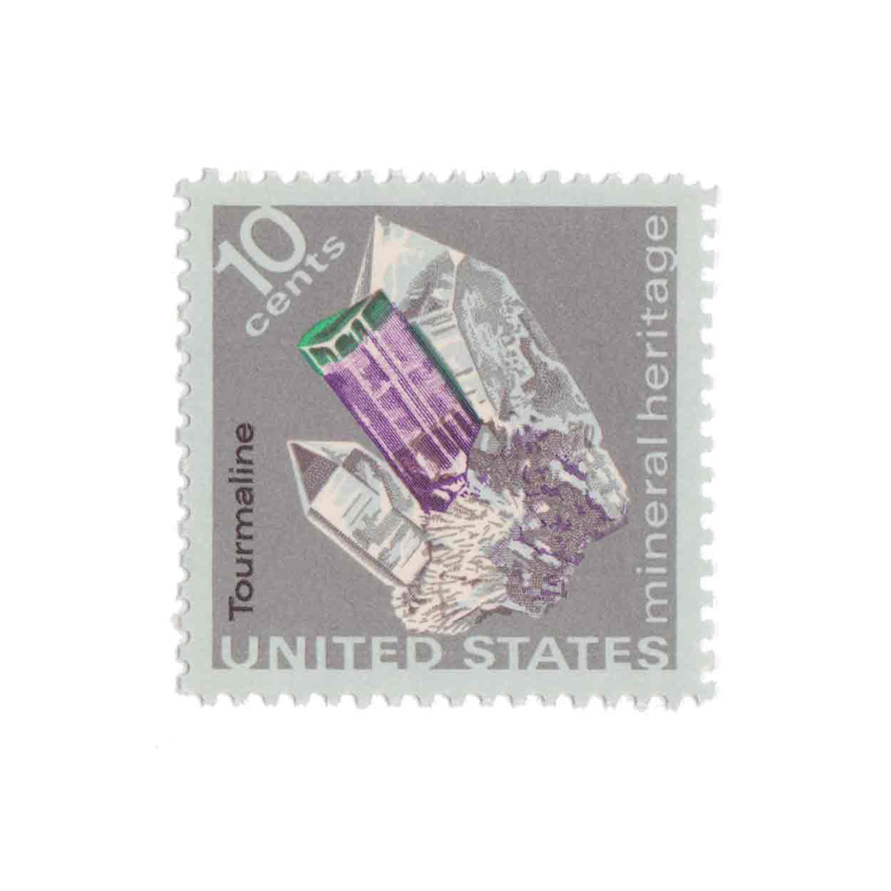 1974 10c Mineral Heritage - Tourmaline
