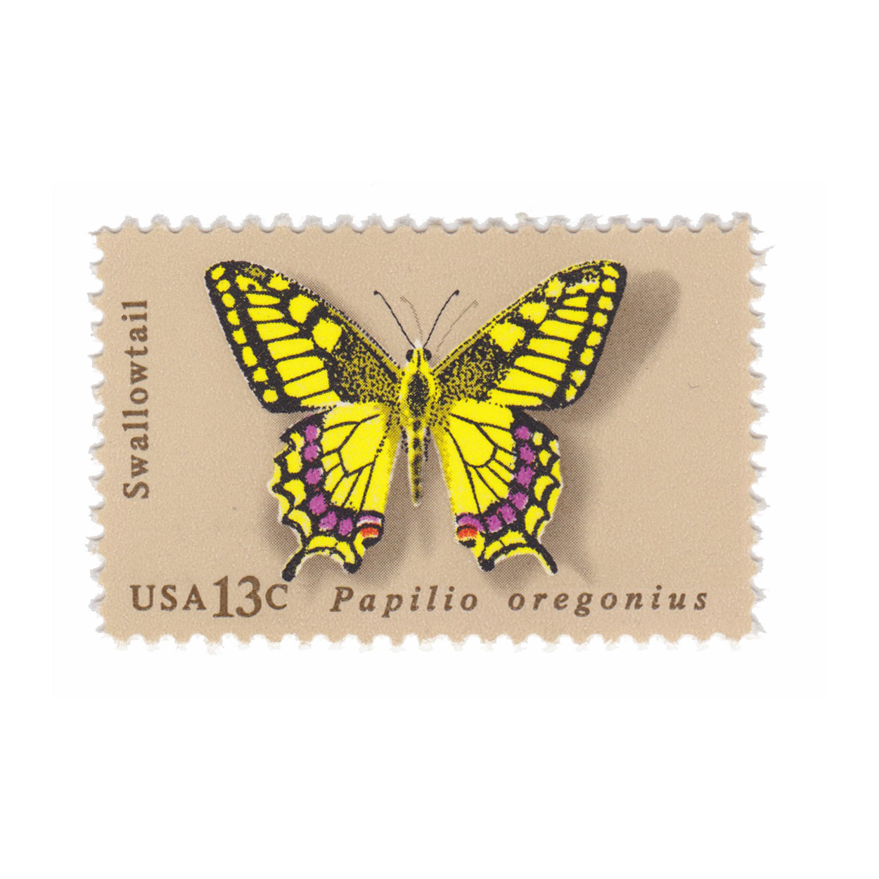 1977 13c Butterfly Series - Swallowtail