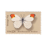 1977 13c Butterfly Series - Orange Tip