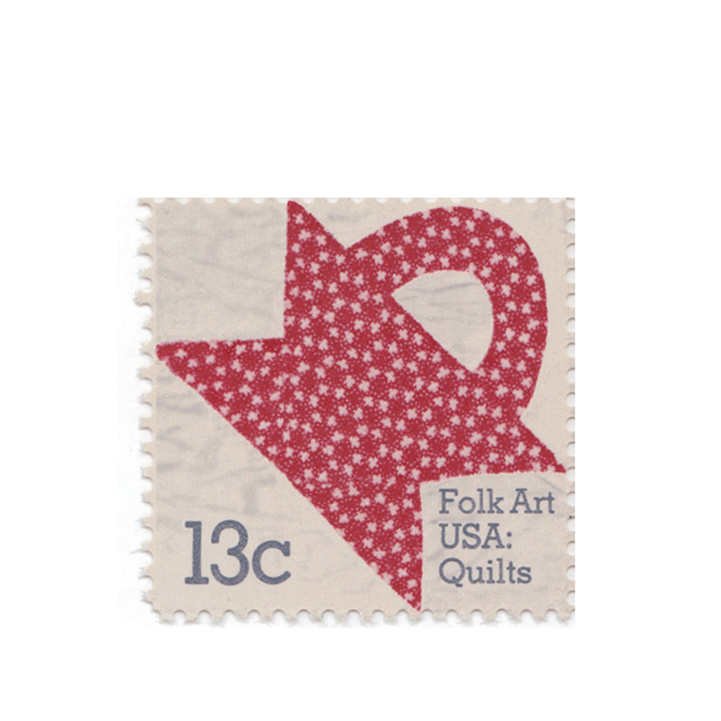 1978 13c Basket Design Quilts: Stars