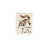 1978 13c Wildlife Series - Chipmunk