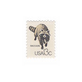 1978 13c Wildlife Series - Raccoon