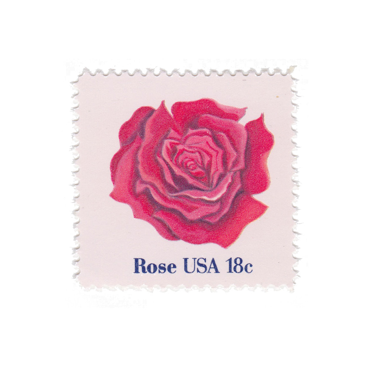 1981 18c Flowers Series - Rose