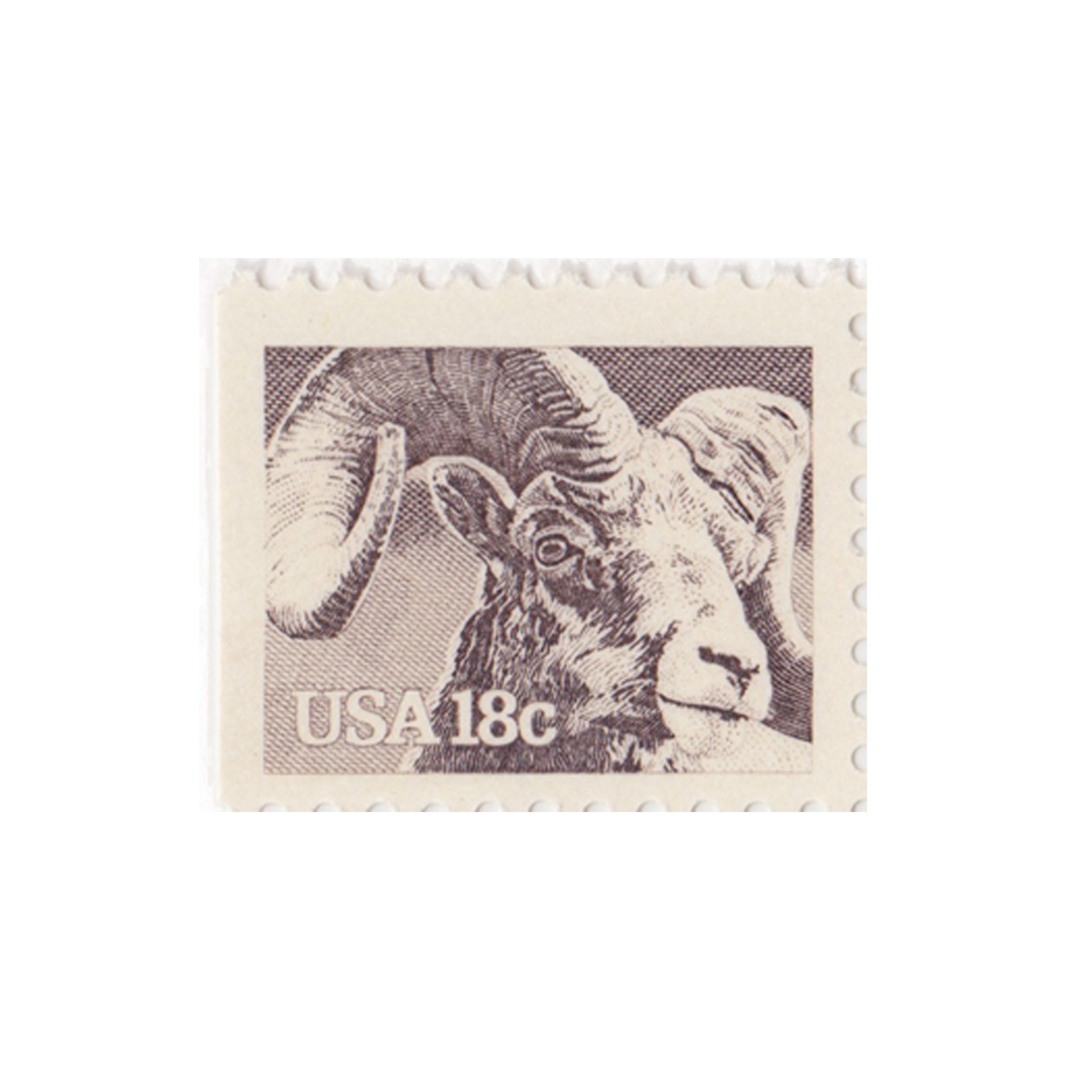 1981 18c Wildlife of America - Bighorn Sheep