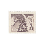 1981 18c Wildlife of America - Bighorn Sheep