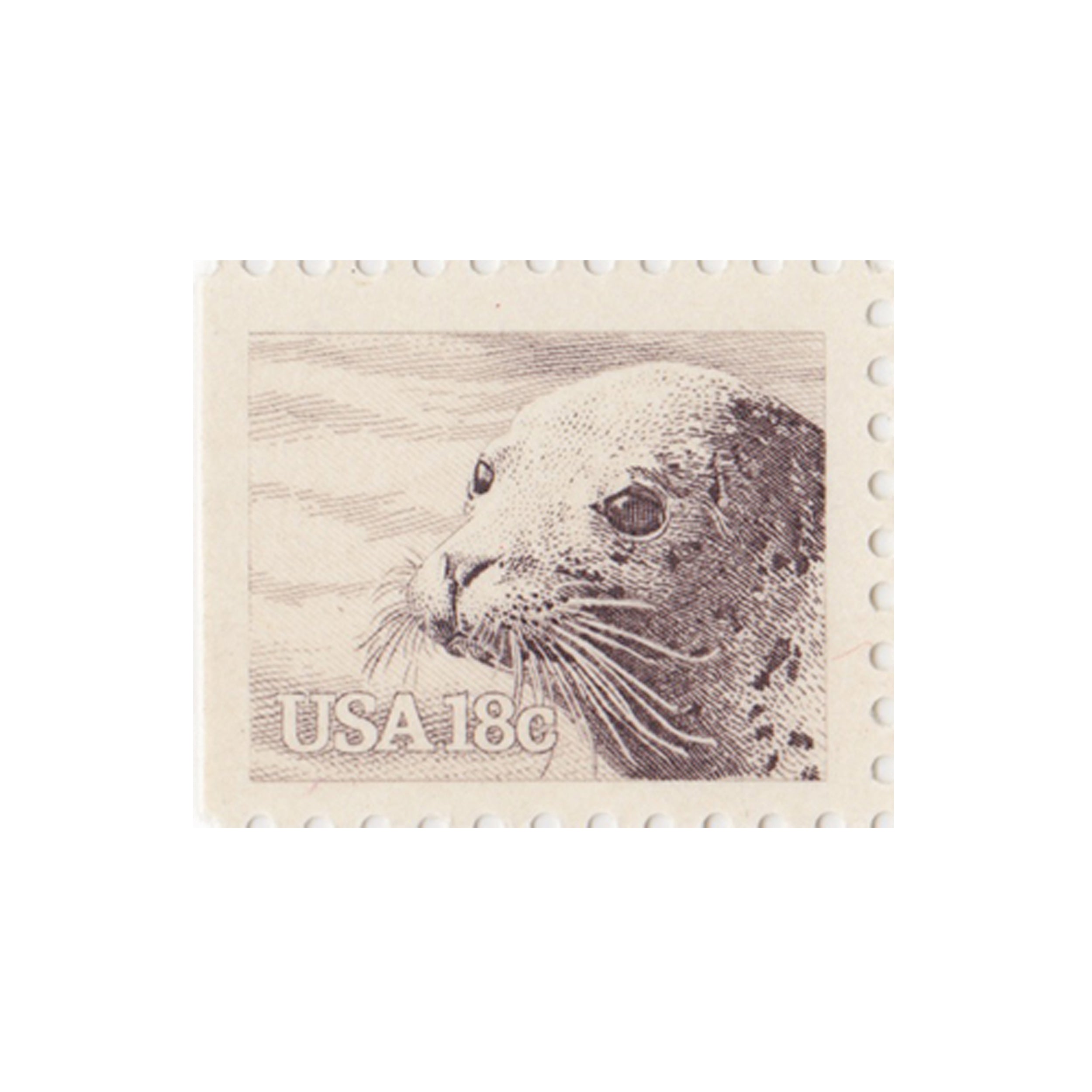 1981 18c Wildlife of America - Harbor Seal