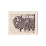 1981 18c Wildlife of America - Buffalo