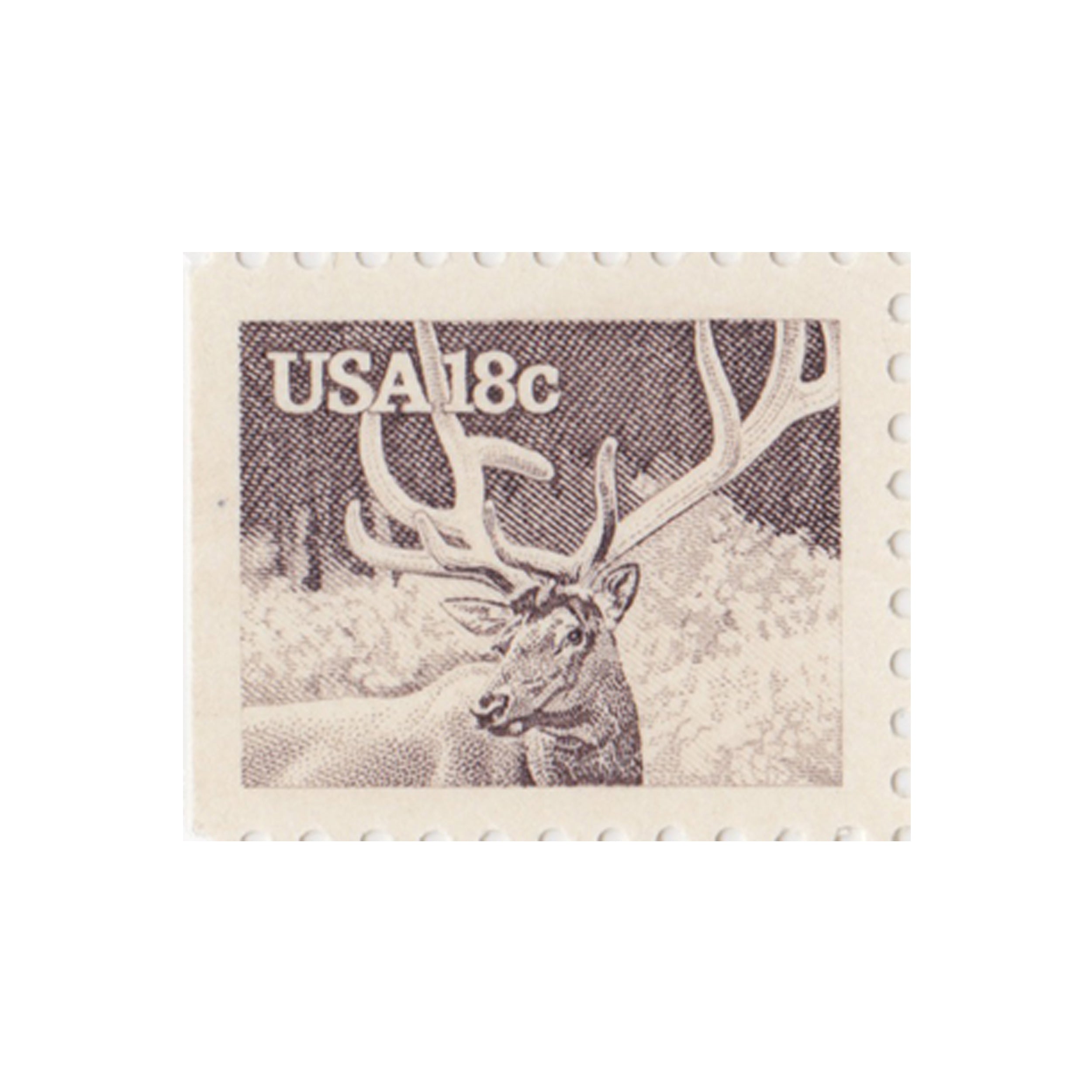 1981 18c Wildlife of America - Elk