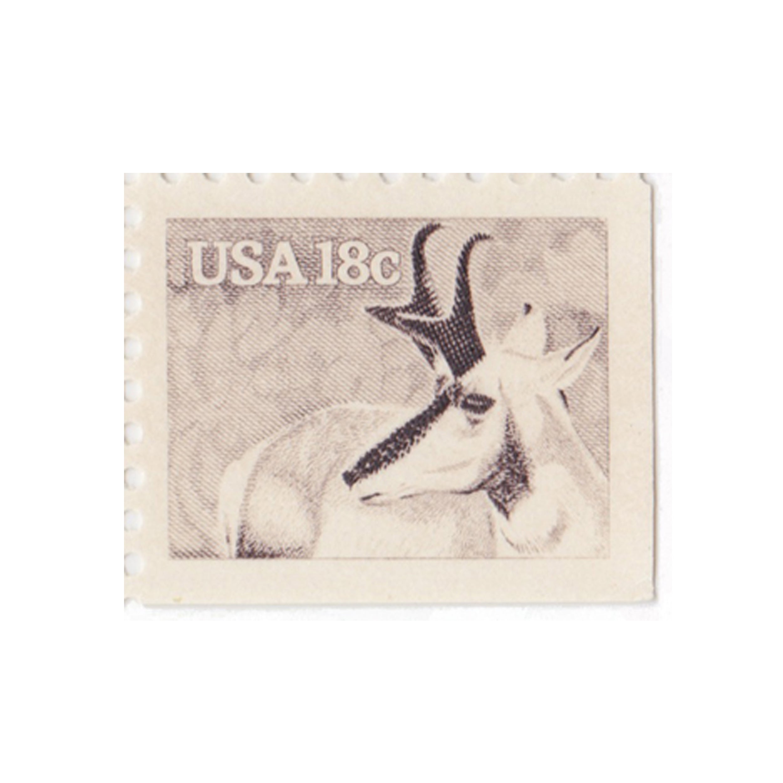 1981 18c Wildlife of America - Pronghorn Antelope
