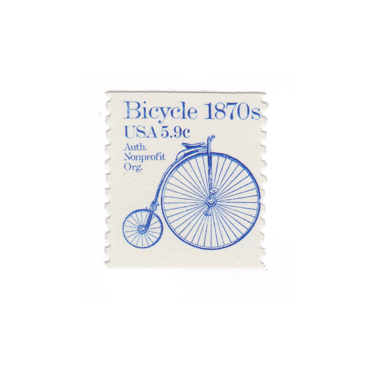 1982 Transportation Series - 5.9c Bicycle