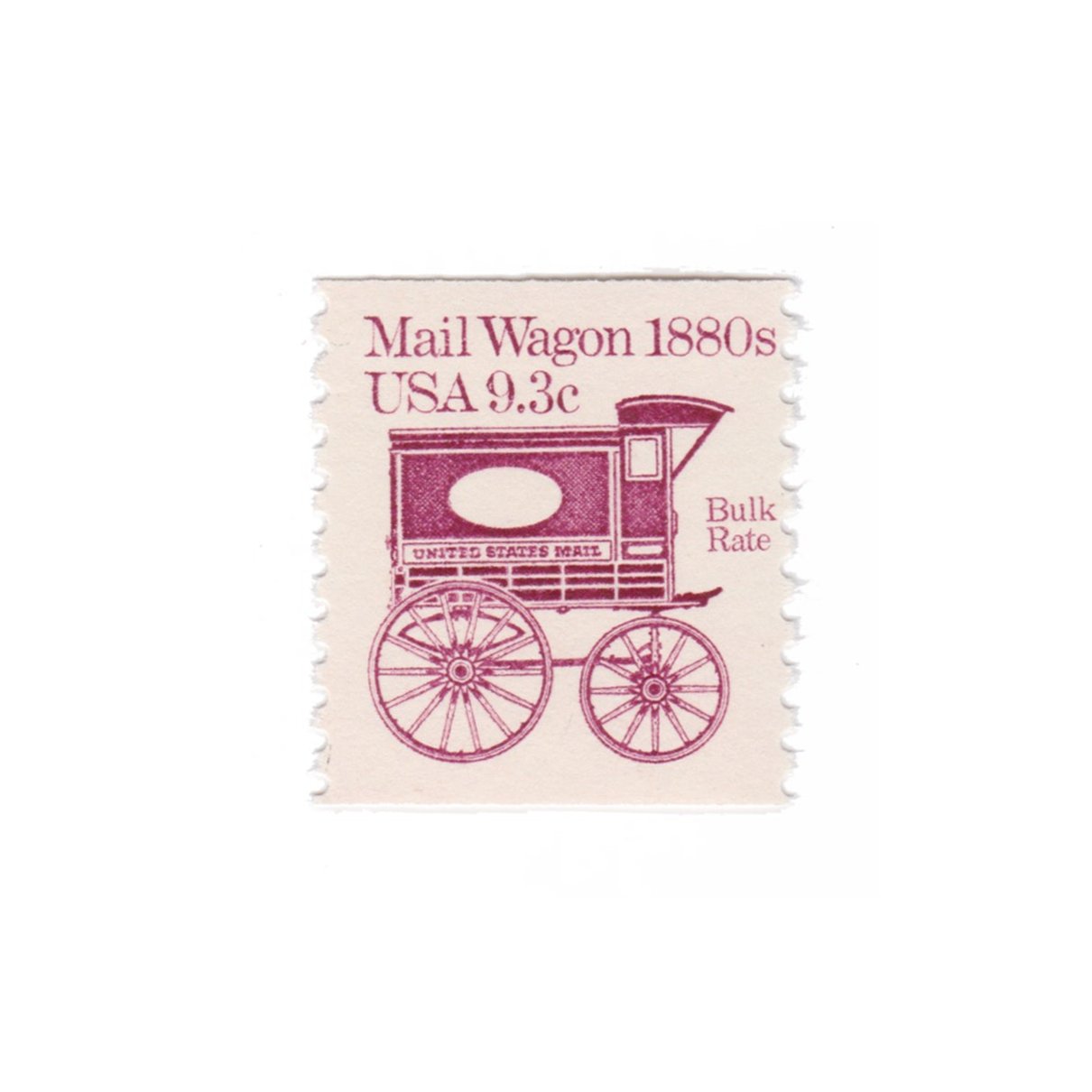 1981 Transportation Series - 9.3c Mail Wagon