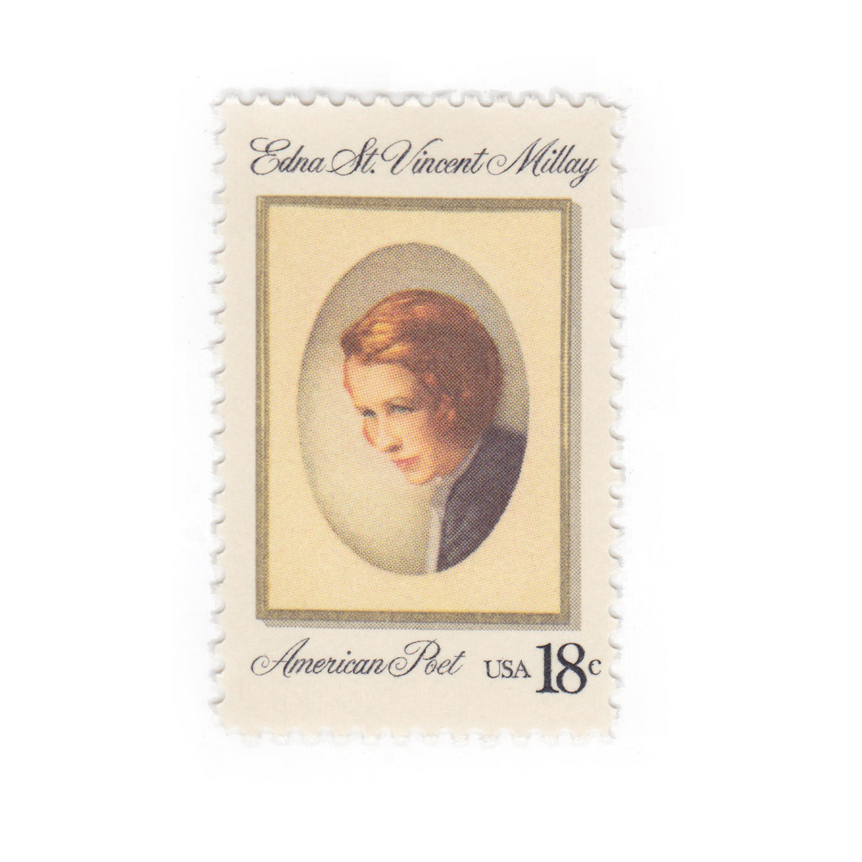 1981 18c Edna St. Vincent Millay