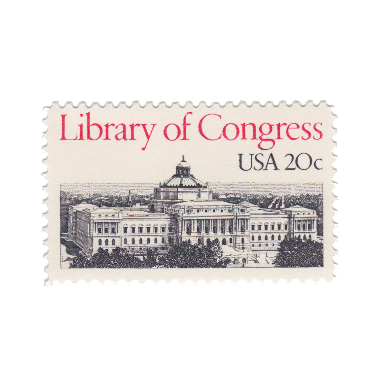 1982 20c Library of Congress