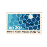1982 20c Knoxville Worlds Fair - Breeder Reactor
