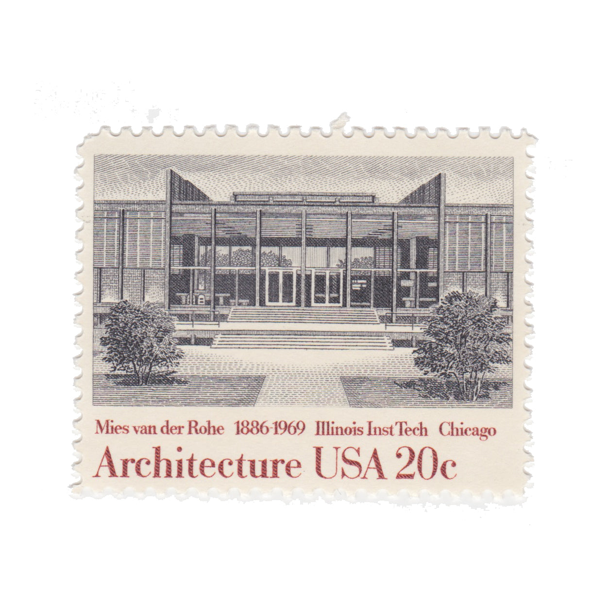 1982 Architecture Series - 20c Illinois Institute of Technology by Mies Van Der Rohe