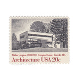 1982 Architecture Series - 20c Gropius House by Walter Gropius