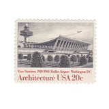 1982 Architecture Series - 20c Dulles Airport by Eero Saarinen