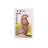 1987 22c Woodchuck